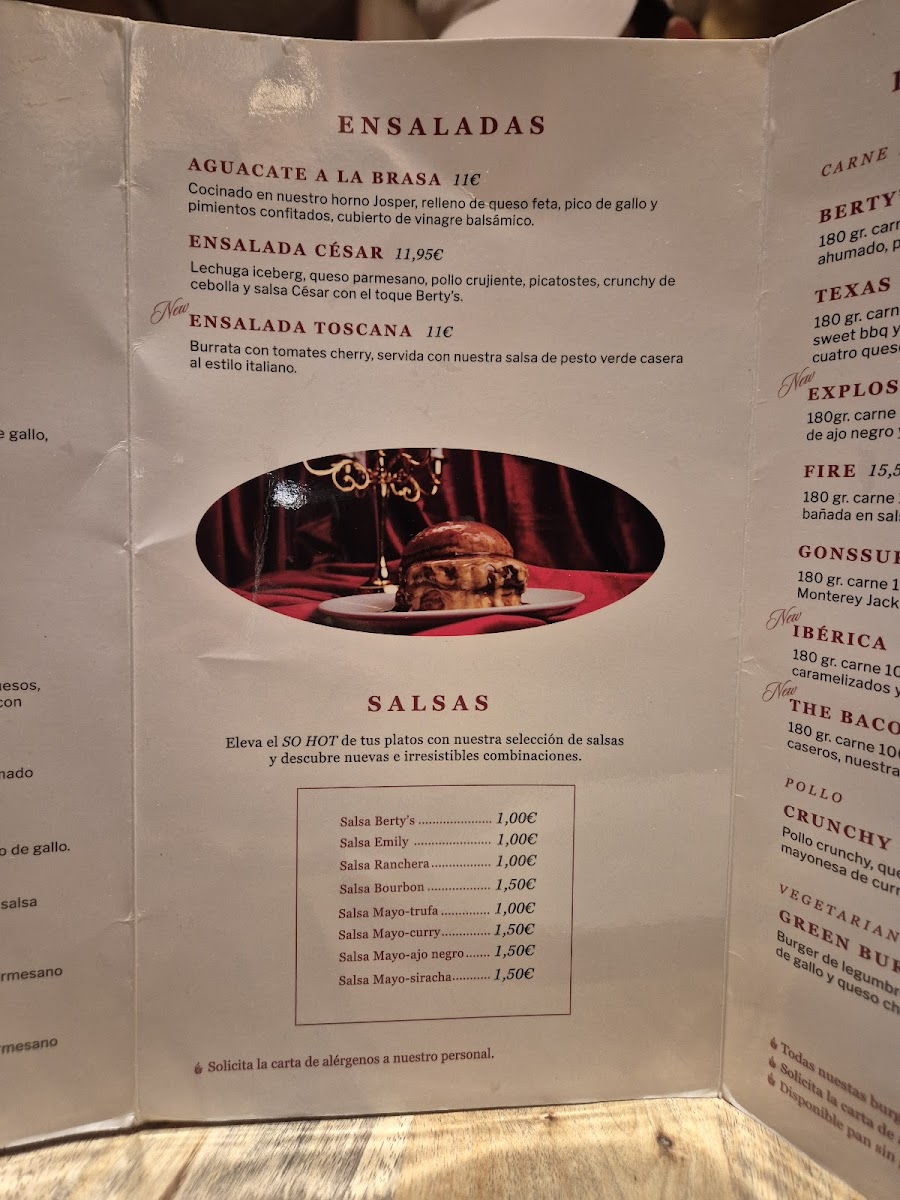 Menu Berty's Burger Bilbao-10