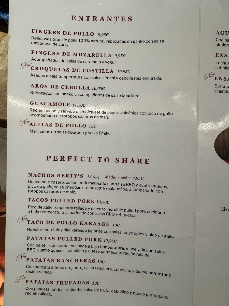 Menu Berty's Burger Bilbao-5