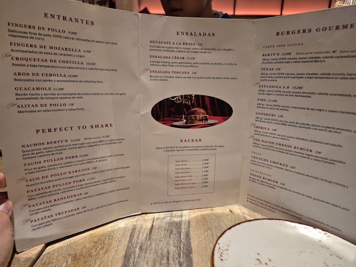 Menu Berty's Burger Bilbao-6
