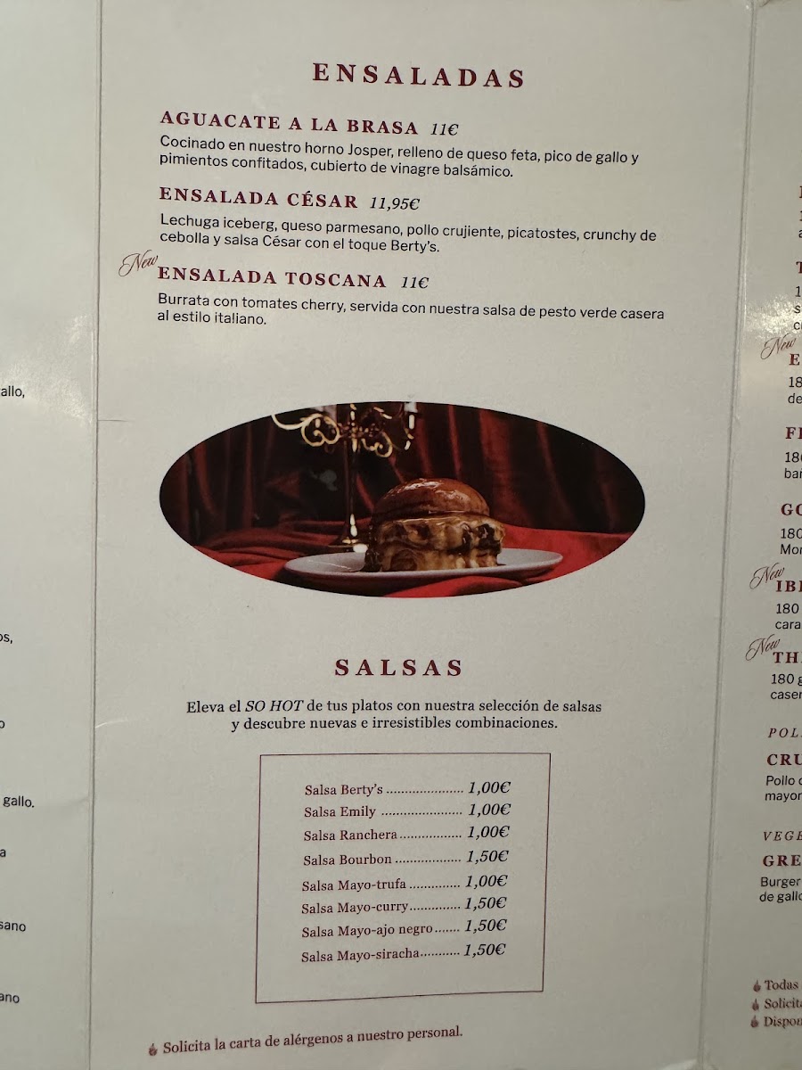 Menu Berty's Burger Bilbao-9